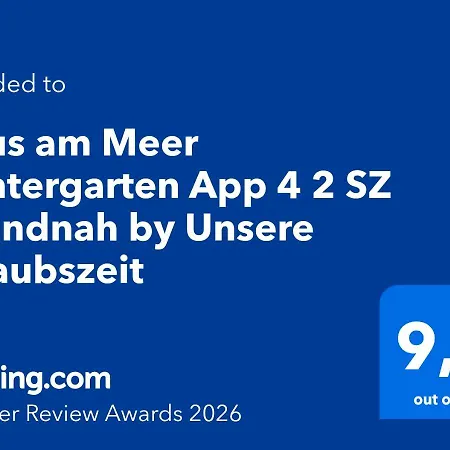 Haus Am Wintergarten App 4 2 Sz Strandnah By Unsere Urlaubszeit شقة Sellin (Rugen)